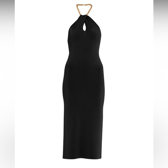 Galvan London Dresses Galvan London Cleopatra Chain Necklace Halter